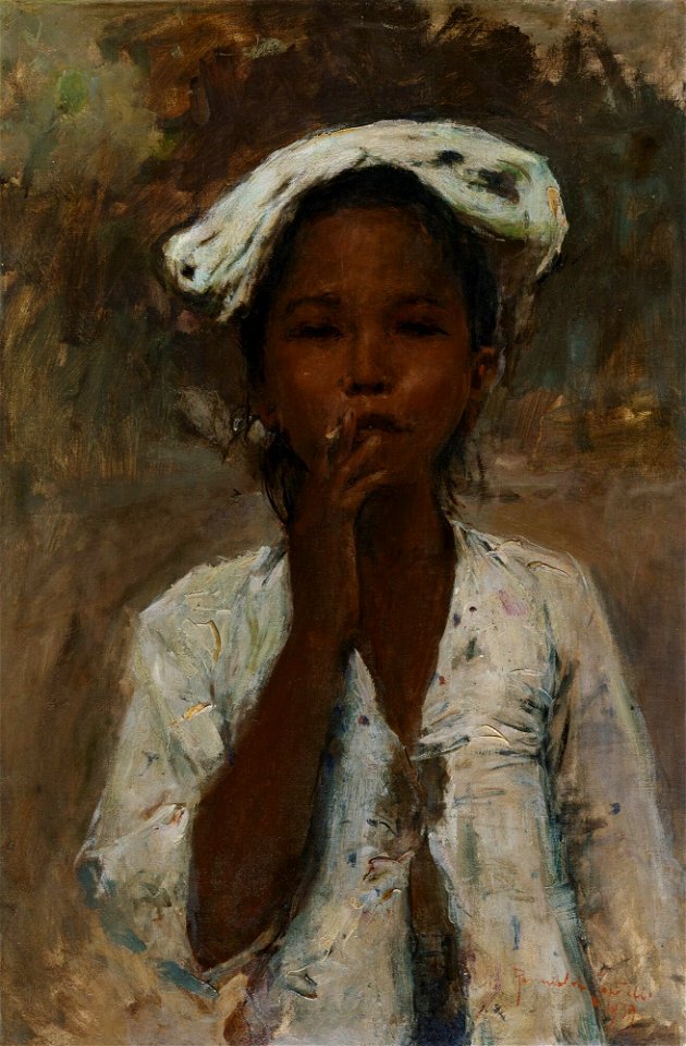 Portrait of a Girl by Romualdo Frederico Locatelli, 1939