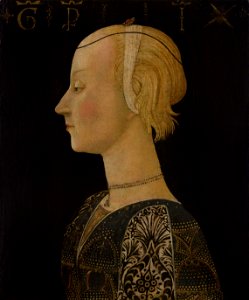 Lo Scheggia - Portrait of a Lady, c. 1460, Cat. 34