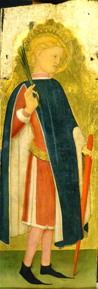 Lombard Master - Saint Martyr Knight - Google Art Project
