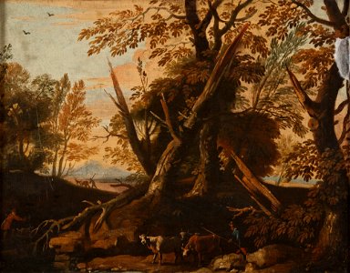 Landskap (Andrea Locatelli) - Nationalmuseum - 96737