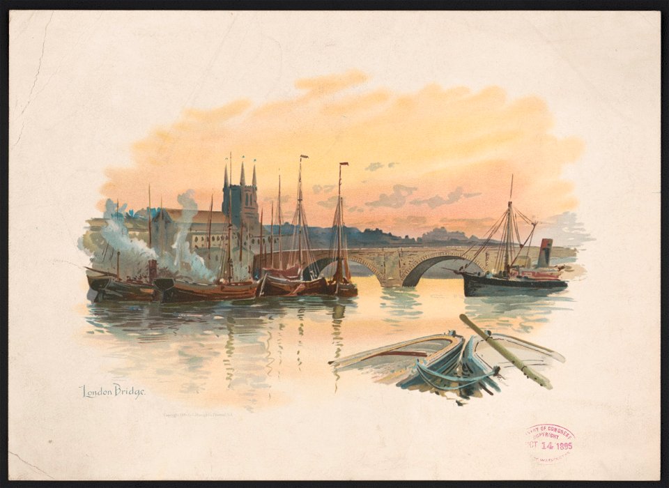 London Bridge - by Louis K. Harlow. LCCN2016652381