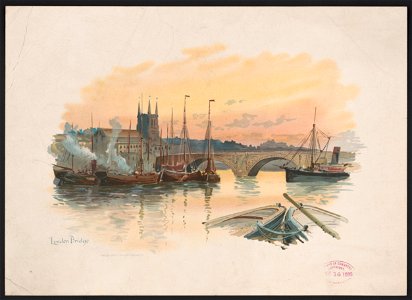 London Bridge - by Louis K. Harlow. LCCN2016652381