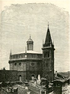 Lodi campanile e cupola della chiesa dell’Incoronata