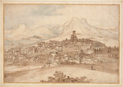 Lodewijk Toeput - View of Feltre