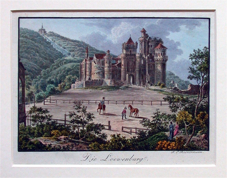 Loewenburg Kassel 1800