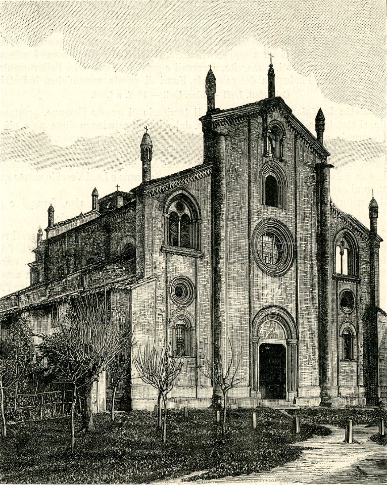 Lodi Vecchio facciata dell’Abbazia di San Bassano