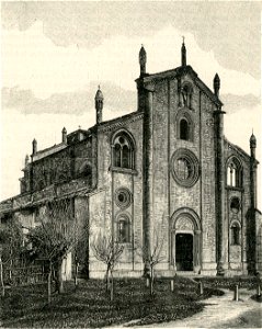 Lodi Vecchio facciata dell’Abbazia di San Bassano