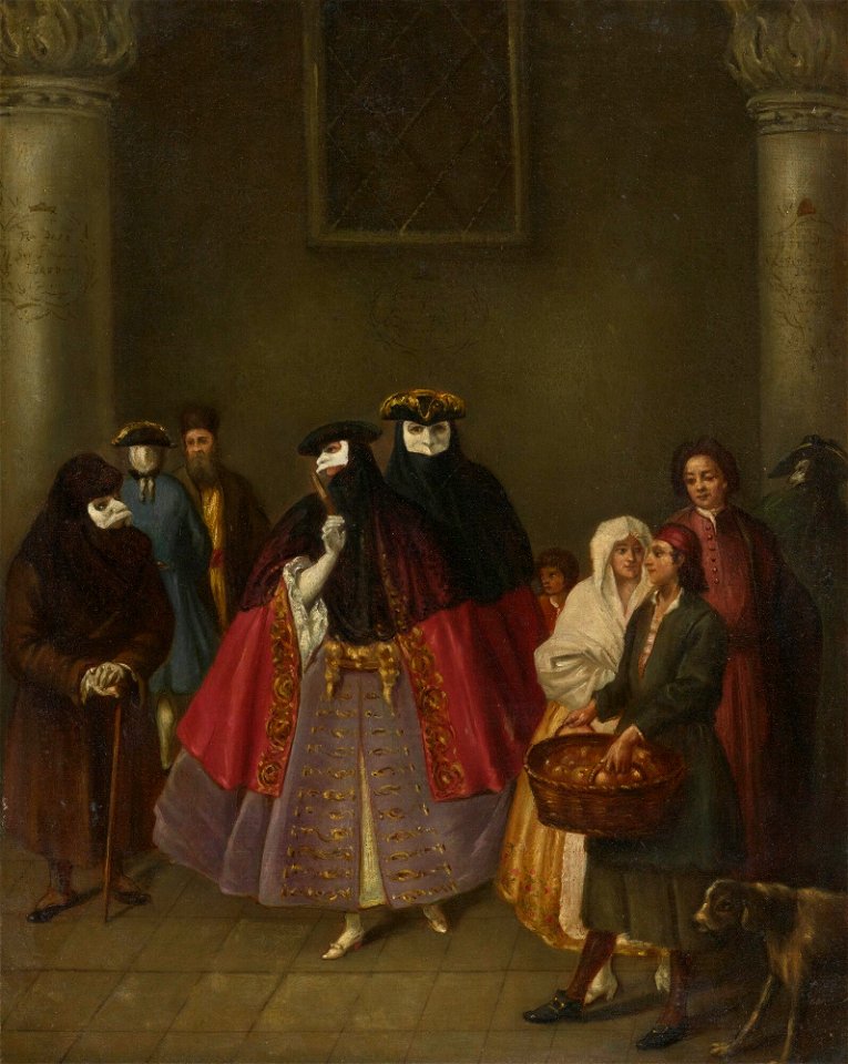Longhi - Attributed to - MEETING OF THE DOMINOES, lot.490
