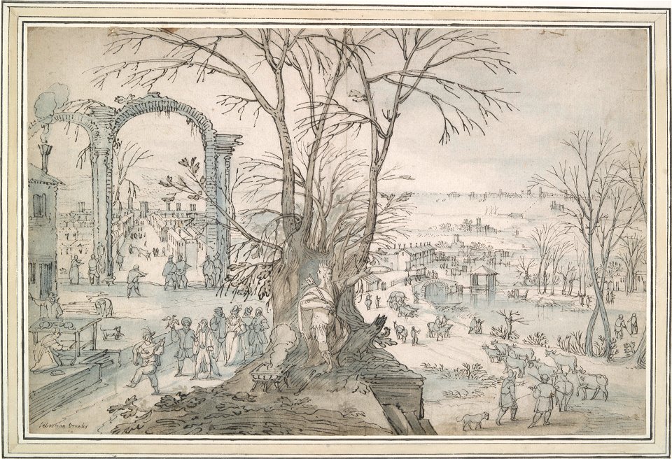 Lodewijk Toeput - Allegory of Winter (Month of January)