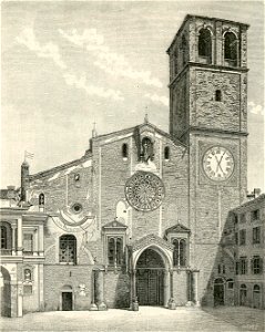 Lodi facciata e campanile del Duomo
