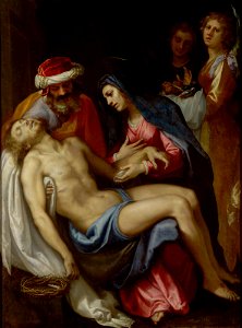 Lodovico Cardi da Cigoli, , Kunsthistorisches Museum Wien, Gemäldegalerie - Beweinung Christi - GG 204 - Kunsthistorisches Museum
