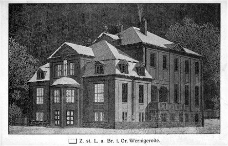 Logenhaus (Wernigerode) 1912