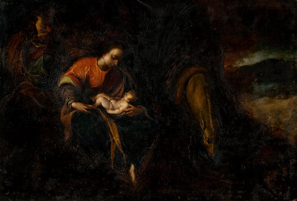 Lodovico Carracci – okruh autora - Svätá rodina - O 2263 - Slovak National Gallery