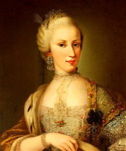 Ritratto di Maria Luisa di Borbone-Spagna, Granduchessa di Toscana - A. Longhi