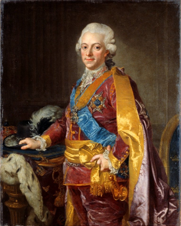 Lorens Pasch the Younger - Gustav III, King of Sweden 1772-1792 - Google Art Project