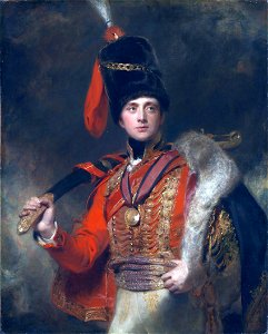 Sir Charles Stewart, 1814, by Sir Thomas Lawrence. Free illustration for personal and commercial use.