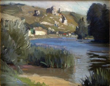 Lake in Brittany by Robert Henry Logan