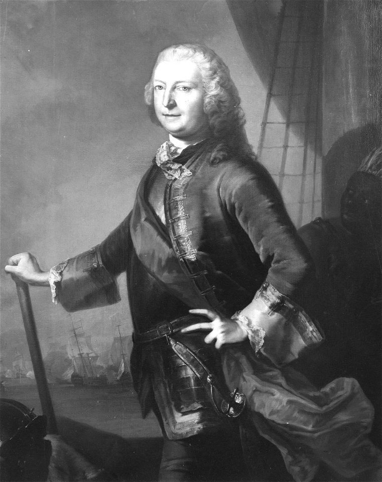 Lord George Anson, 1697-1762 RMG BHC2518