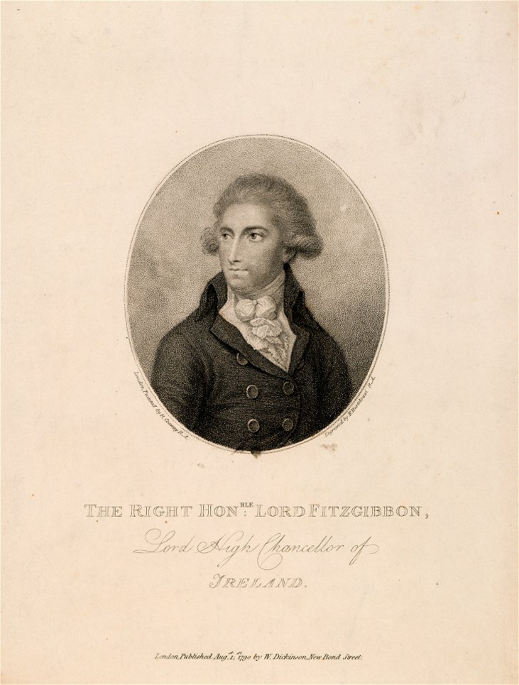 Lord John Fitzgibbon, (1749-1802), Lord Chancellor of Ireland P6847