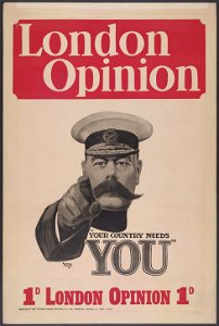 London opinion Your country needs you - Alfred Leete. LCCN93517736