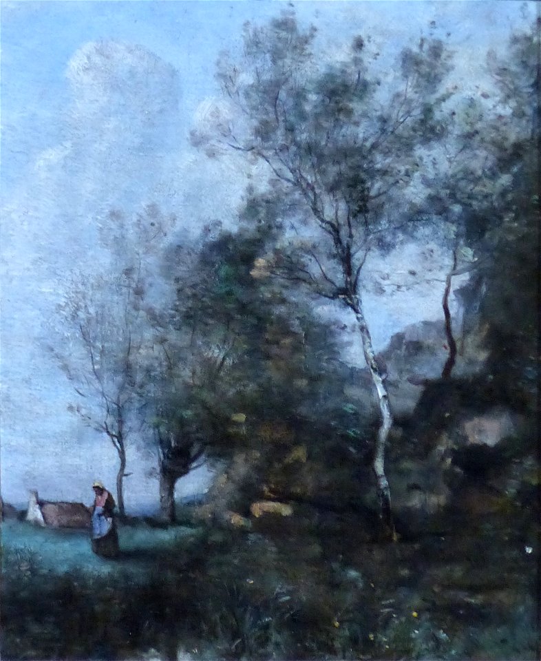 Longchamp111 Corot bouleau 1870
