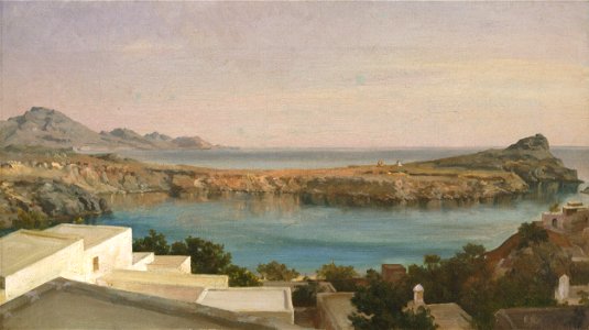 Lord Frederic Leighton - Lindos, Rhodes - Google Art Project