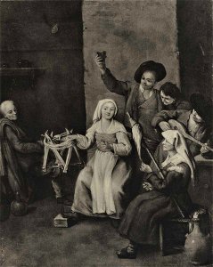 Longhi - Scena di genere, 1760 ca. - 1770 ca., inv. 41.922