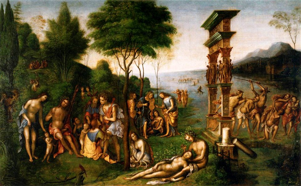 Lorenzo Costa - The Reign of Comus - WGA5420