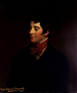 Lord Edward Fitzgerald by Hugh Douglas Hamilton