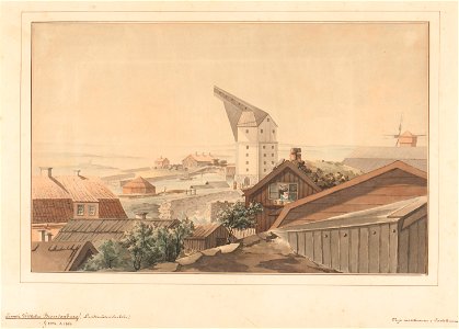 Lorenz Wilhelm Brandenburg, Karlskrona mastkran, Sjöhistoriska museet O 04139