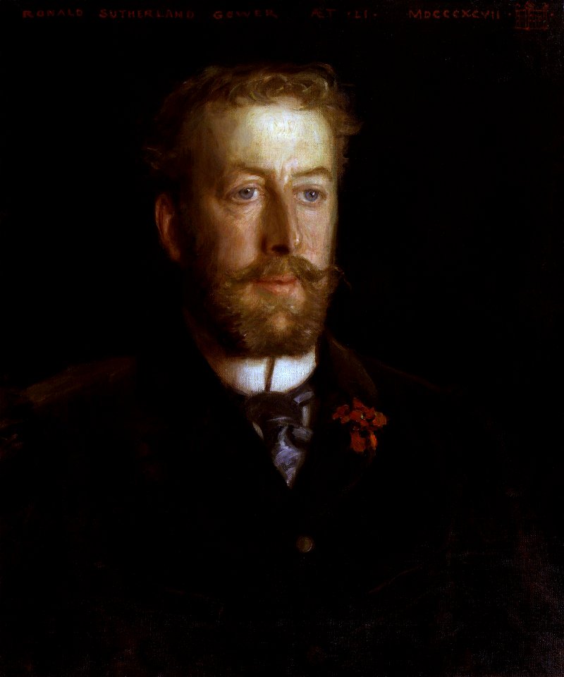 Lord Ronald Sutherland Gower by Henry Scott ('Harry') Tuke