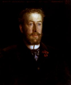 Lord Ronald Sutherland Gower by Henry Scott ('Harry') Tuke