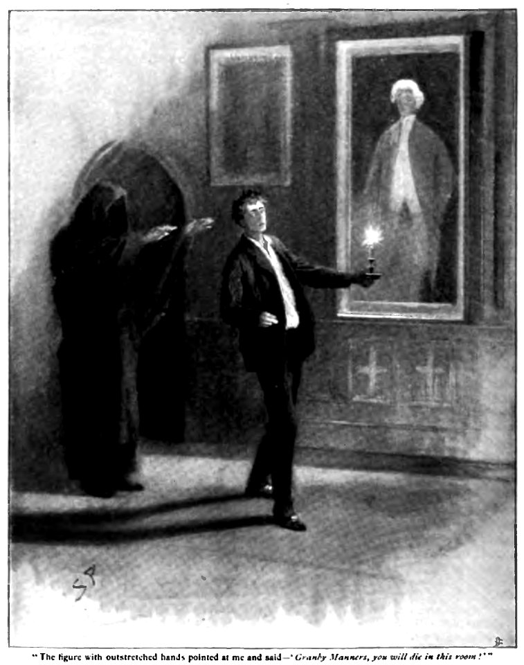 London mag 1903--Face in dark--p 698
