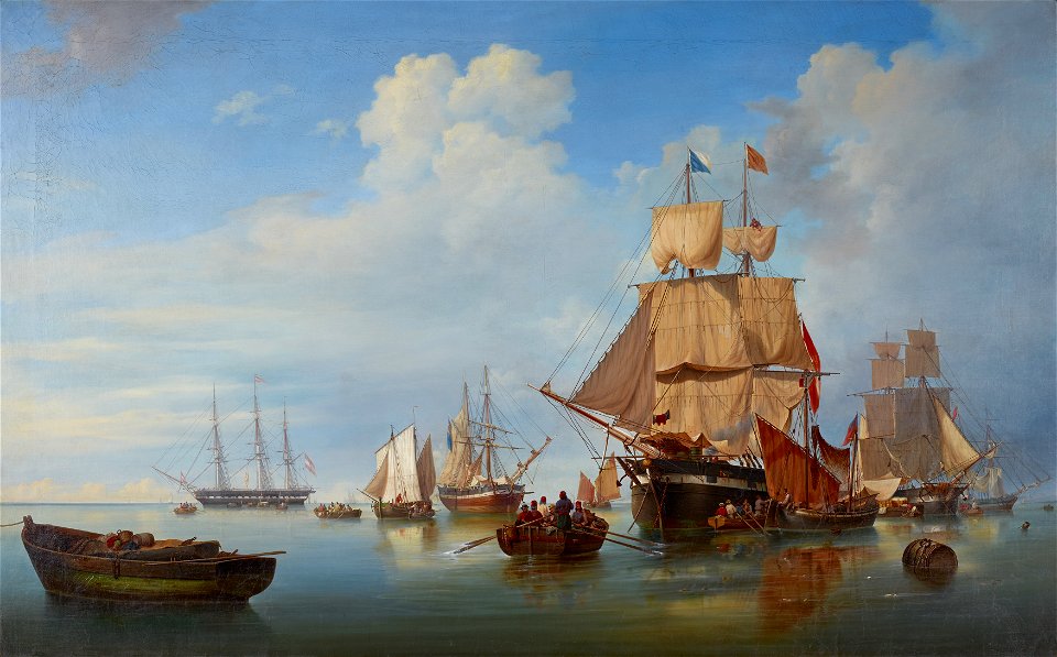 Lorenzo Butti - Seestück mit Scirocco - 2775 - Kunsthistorisches Museum