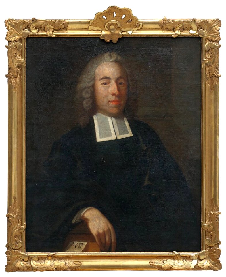 Lorens Pasch d.ä. - Abraham Pettersson, 1724-1763, teol.dr, hovpredikant, gift med Ulrika Elisabet von Hauswolff - NMGrh 4142 - Nationalmuseum