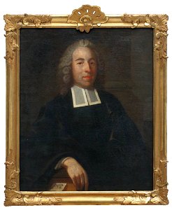 Lorens Pasch d.ä. - Abraham Pettersson, 1724-1763, teol.dr, hovpredikant, gift med Ulrika Elisabet von Hauswolff - NMGrh 4142 - Nationalmuseum