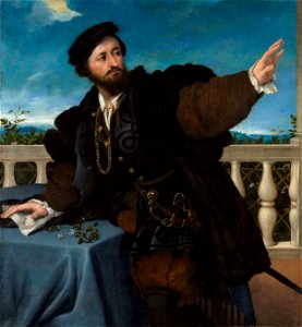 Lorenzo Lotto - Portrait of a Man, possibly Girolamo Rosati - 1950.250 - Cleveland Museum of Art