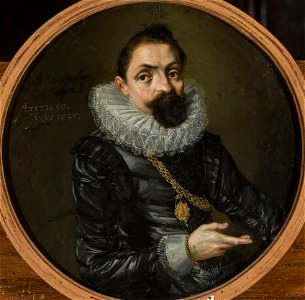 Lorenz Strauch - Double-sided portrait of Johann Christoph Oelhofen - M.Ob.2202 MNW - National Museum in Warsaw