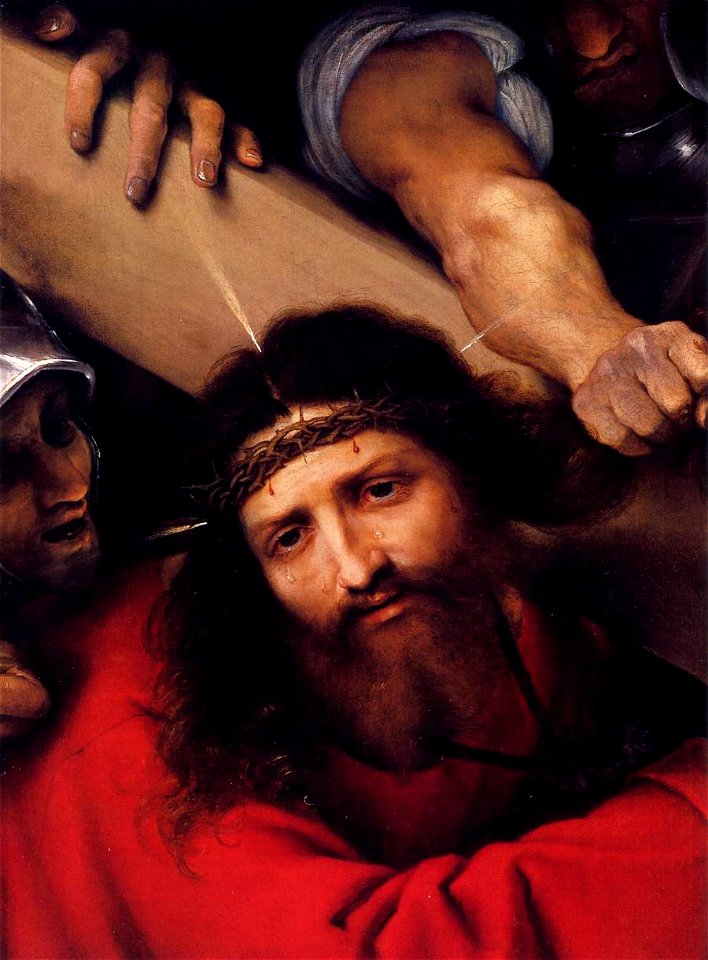 Lorenzo Lotto - Christ Carrying the Cross (detail) - WGA13694 - Free ...