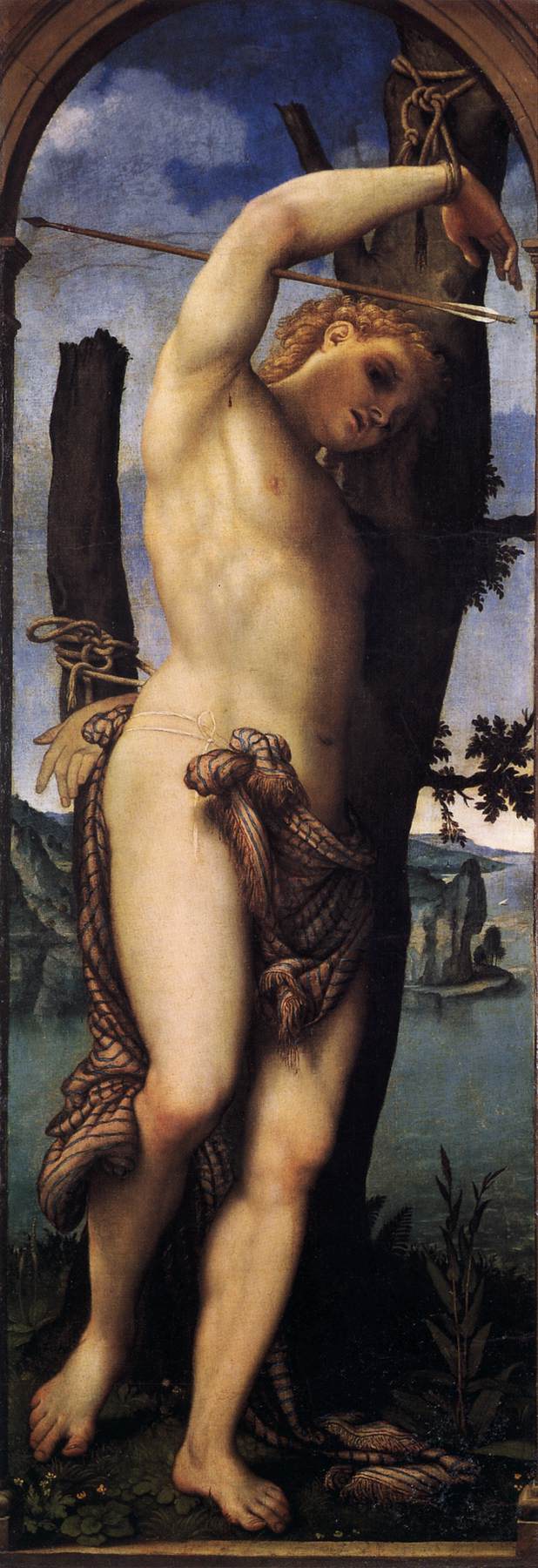 Lorenzo Lotto - St Sebastian - WGA13711