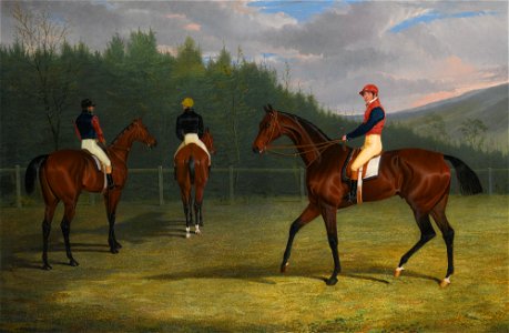 Lord Chesterfield's Priam, His Majesty King William IV's Fleur De Lis, and mr Stonehewer's Variation, by John Frederick Herring Sr