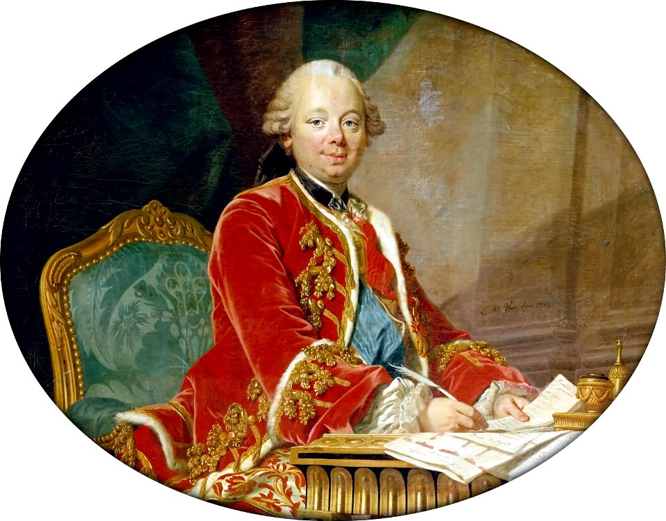 Louis Michel van Loo - Portrait d'Étienne-François, Duc de Choiseul-Stainville