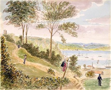 Looking Towards the Citadel from the Plains of Abraham