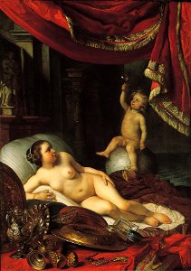 Allegory of Venus and Cupid by Jacob van Loo, Speed Art Museum