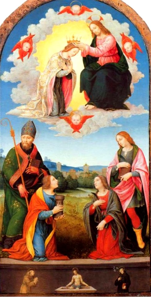 Lorenzo di Credi - Coronation of the Virgin