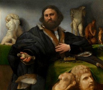 Lorenzo Lotto (Venice c. 1480-Loreto 1556) - Andrea Odoni - RCIN 405776 - Royal Collection