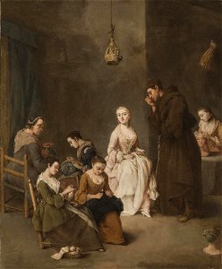 Longhi - The Temptation, c. 1745, 1931.188