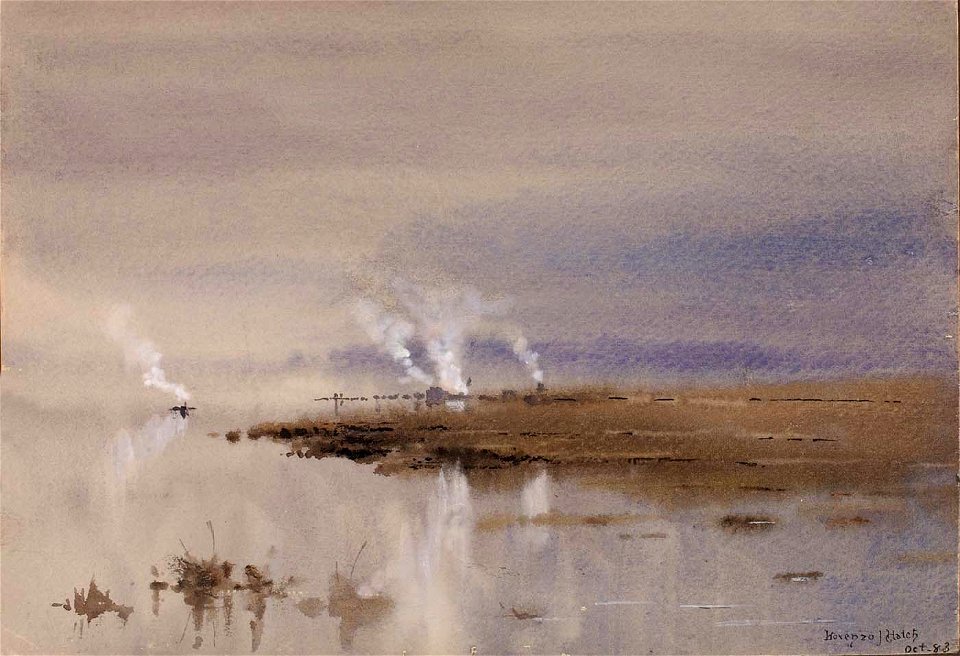 Lorenzo J. Hatch - Sketch on the Potomac - 1930.12.38 - Smithsonian American Art Museum