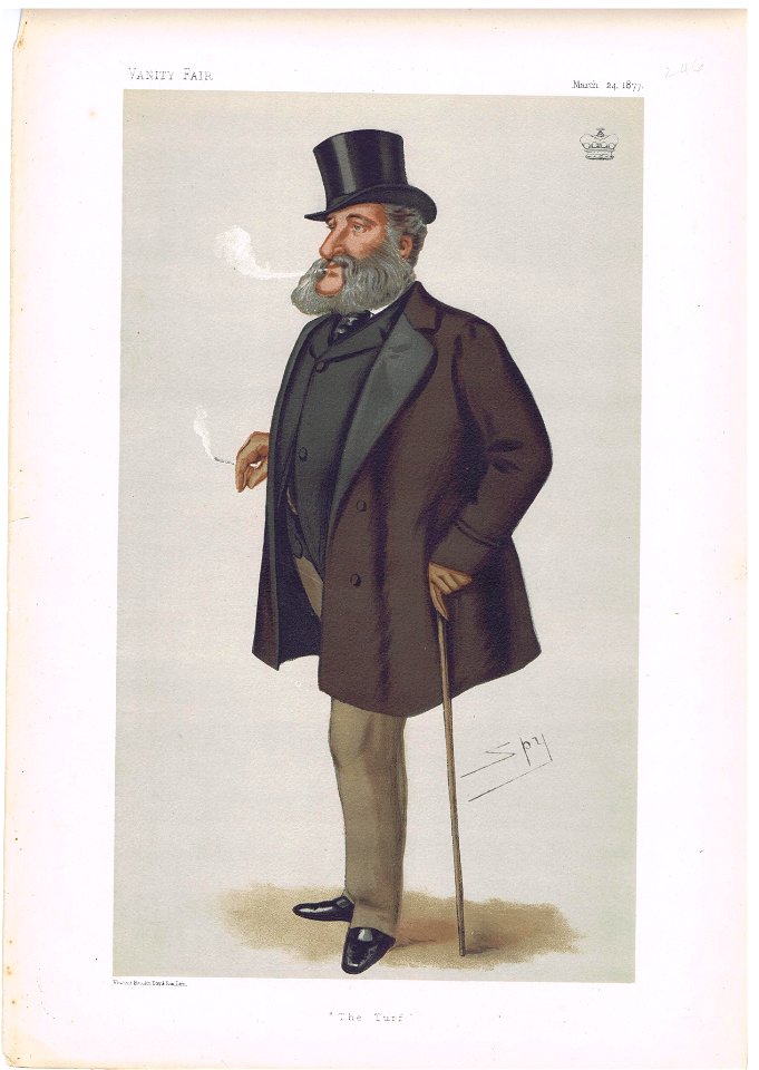 Lord Dorchester Vanity Fair Print 1877