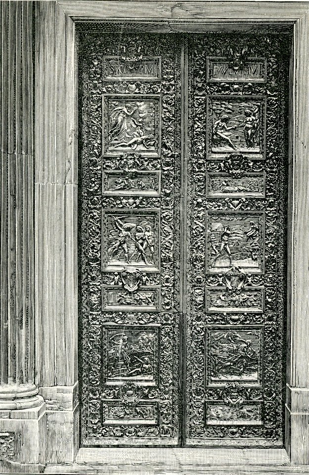 Loreto Porta centrale del Santuario